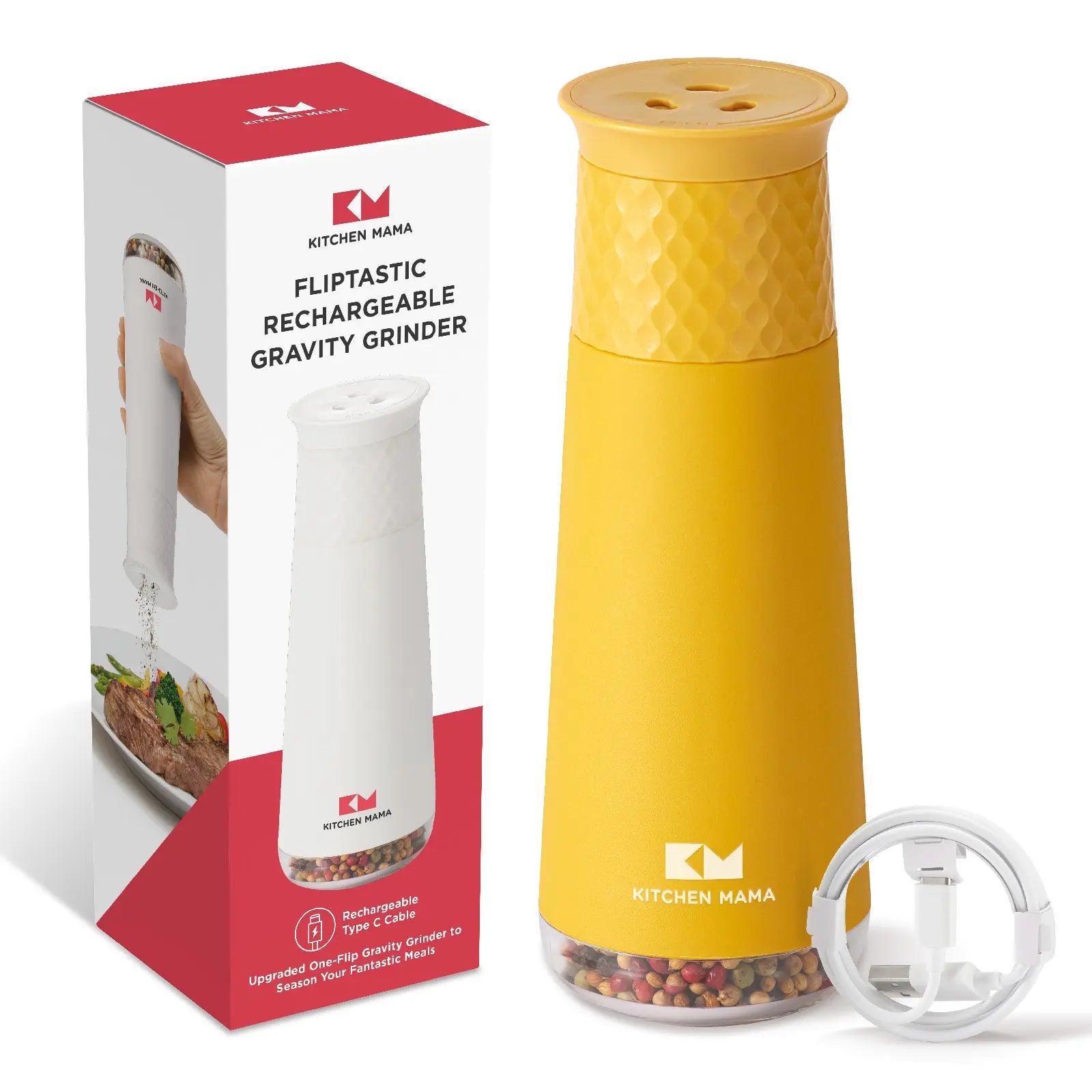 FlipTastic Rechargeable Gravity Grinder - Shopkitchenmama