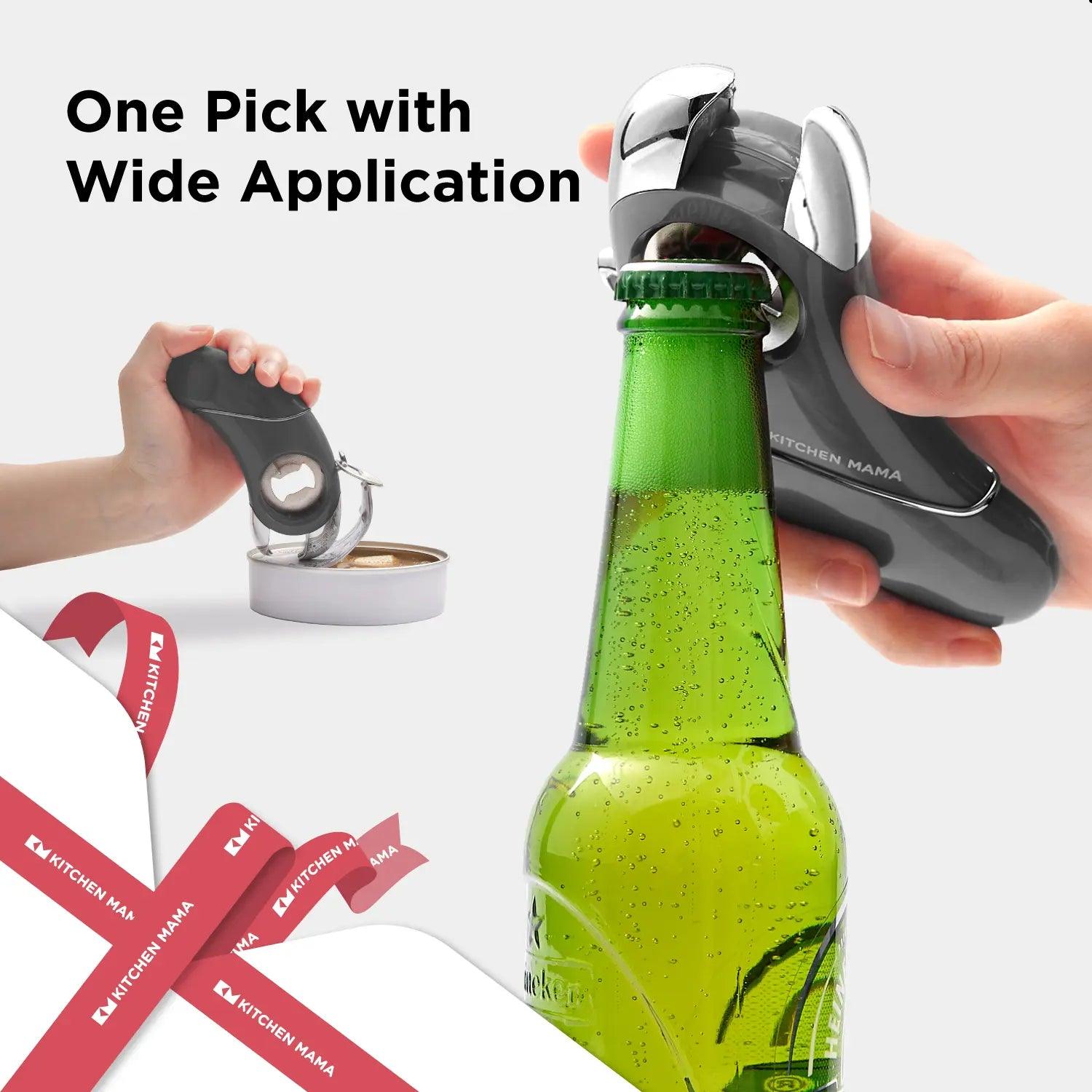 Executive Elegance Combo: One-To-Go Electric Can Opener & Multi-Function Opener - Shopkitchenmama