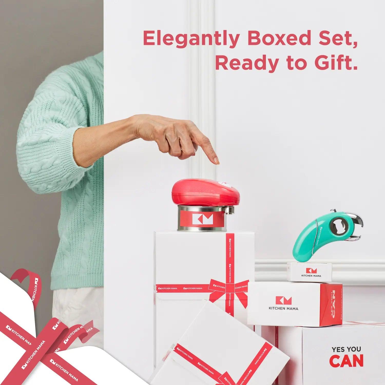Family & Mentors Tribute Pack: One-Touch Electric Can Opener & Epic One Opener Set - Shopkitchenmama