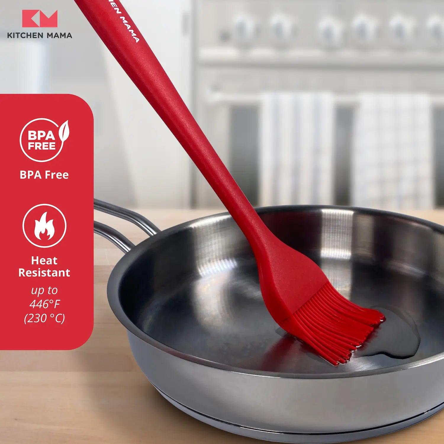 Silicone Basting Pastry Brush (A Set of 2) - Shopkitchenmama