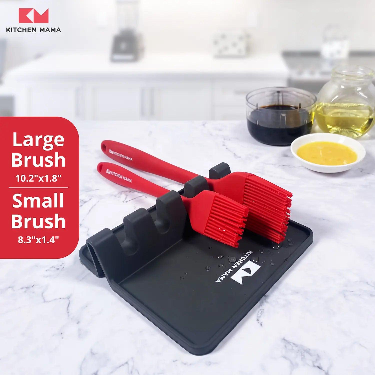 Silicone Basting Pastry Brush (A Set of 2) - Shopkitchenmama