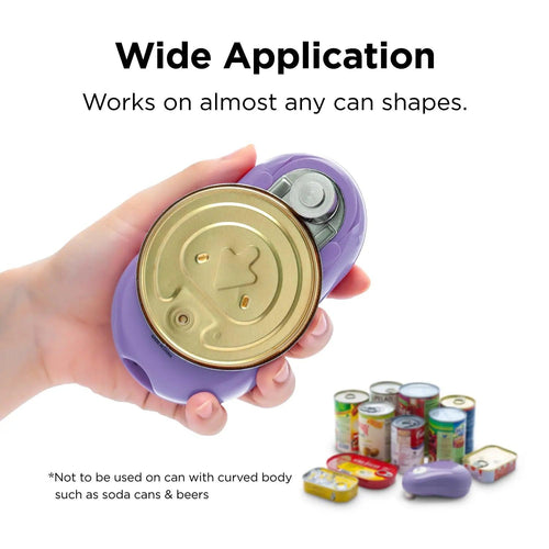 One-Touch Electric Can Opener - Auto Shut-Off - Shopkitchenmama