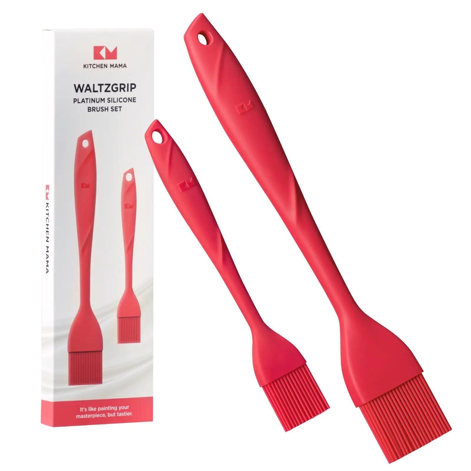 WALTZGRIP Platinum Silicone 2pc Brush Set - Shopkitchenmama