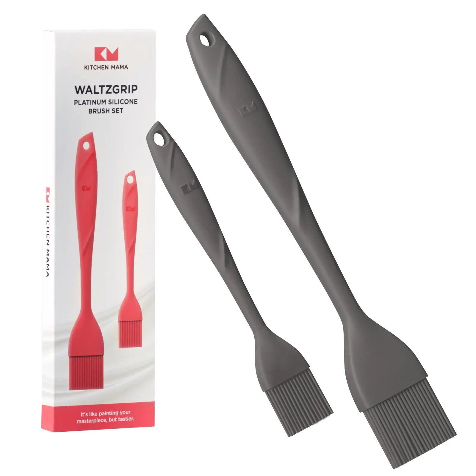 WALTZGRIP Platinum Silicone 2pc Brush Set - Shopkitchenmama