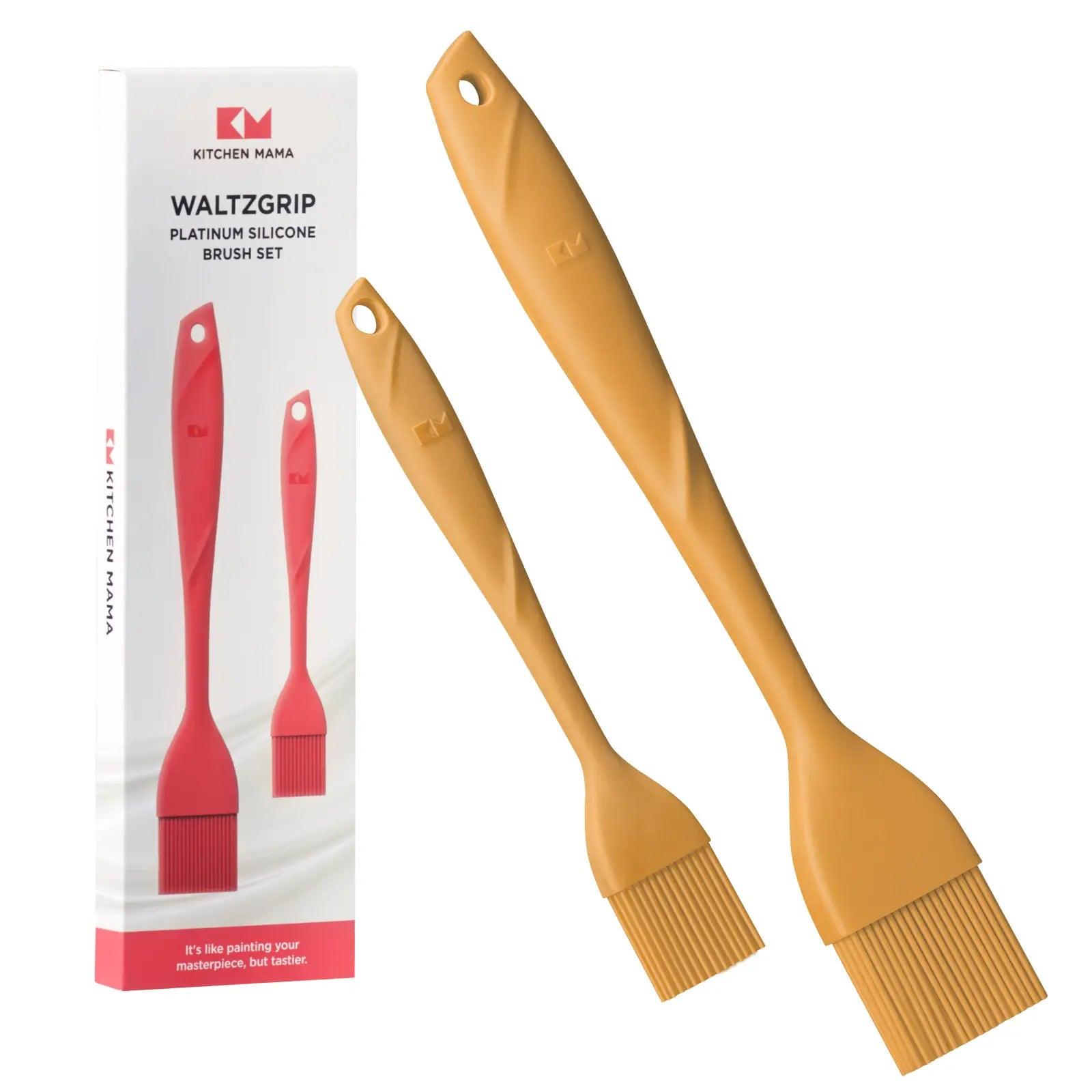 WALTZGRIP Platinum Silicone 2pc Brush Set - Shopkitchenmama