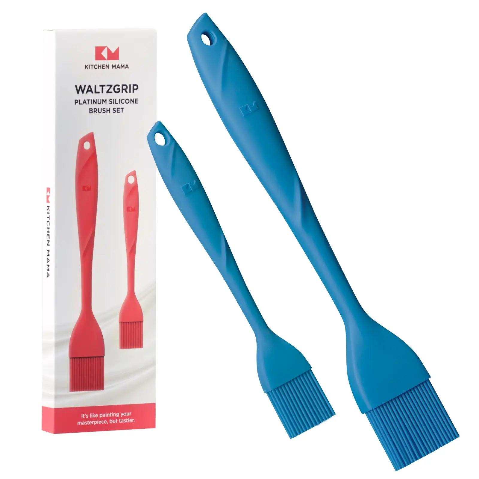 WALTZGRIP Platinum Silicone 2pc Brush Set - Shopkitchenmama