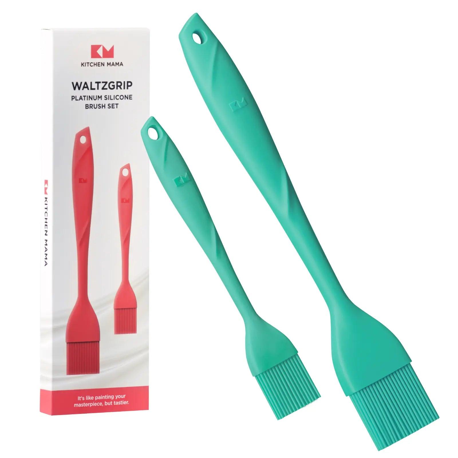 WALTZGRIP Platinum Silicone 2pc Brush Set - Shopkitchenmama