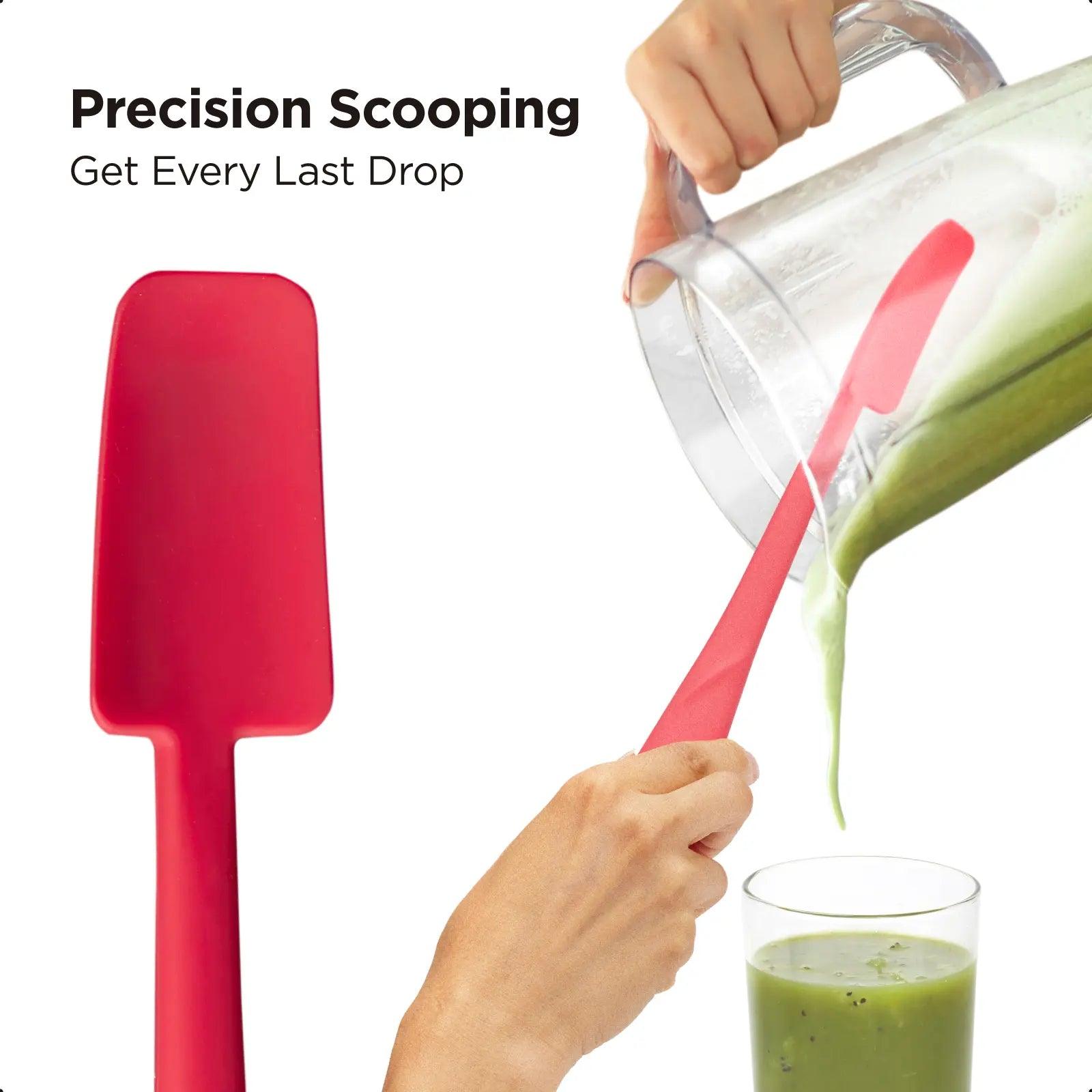Shopkitchenmama silicone jar spatula, Waltzgrip, platinum silicone jar spatula set