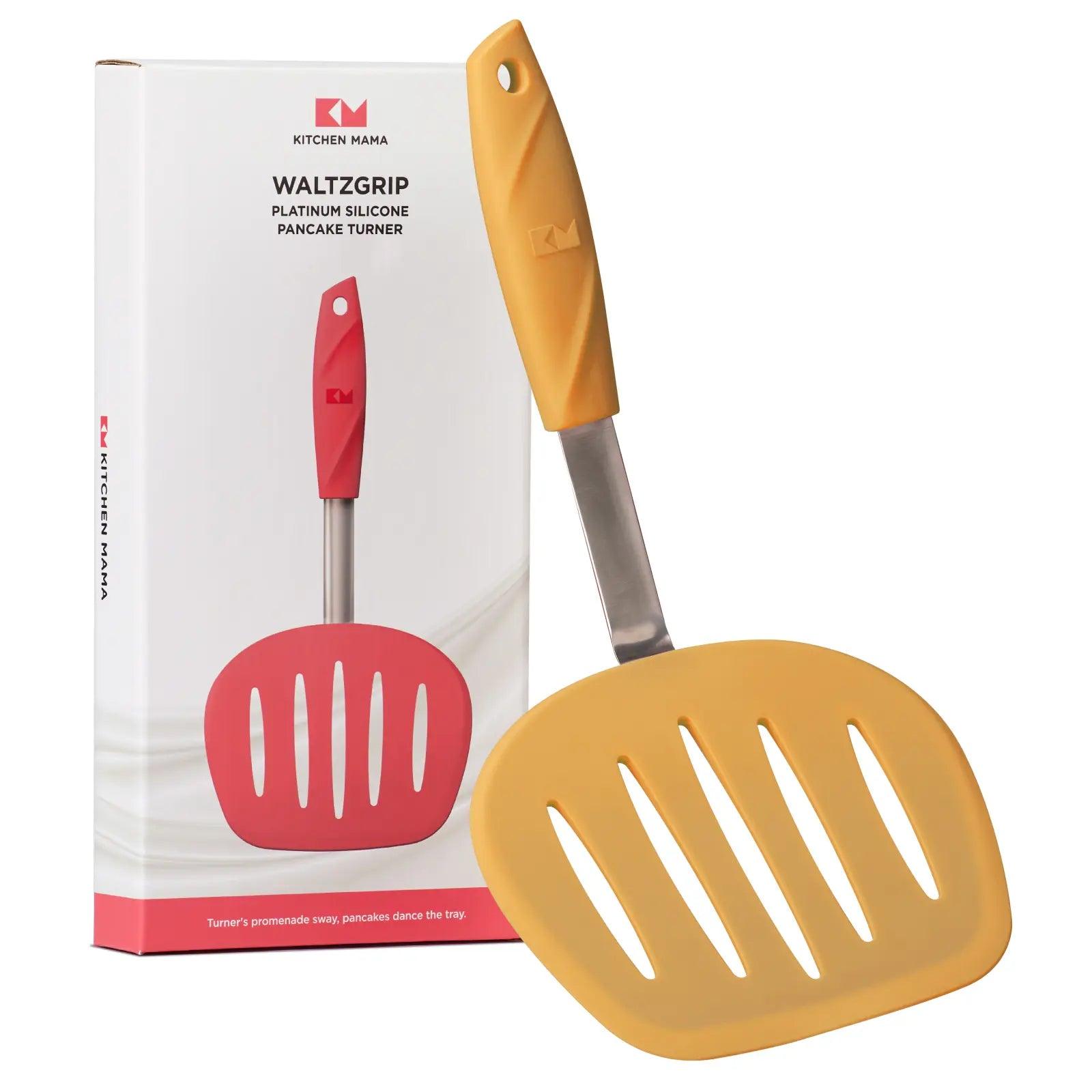 WALTZGRIP Platinum Silicone Pancake Turner - Shopkitchenmama