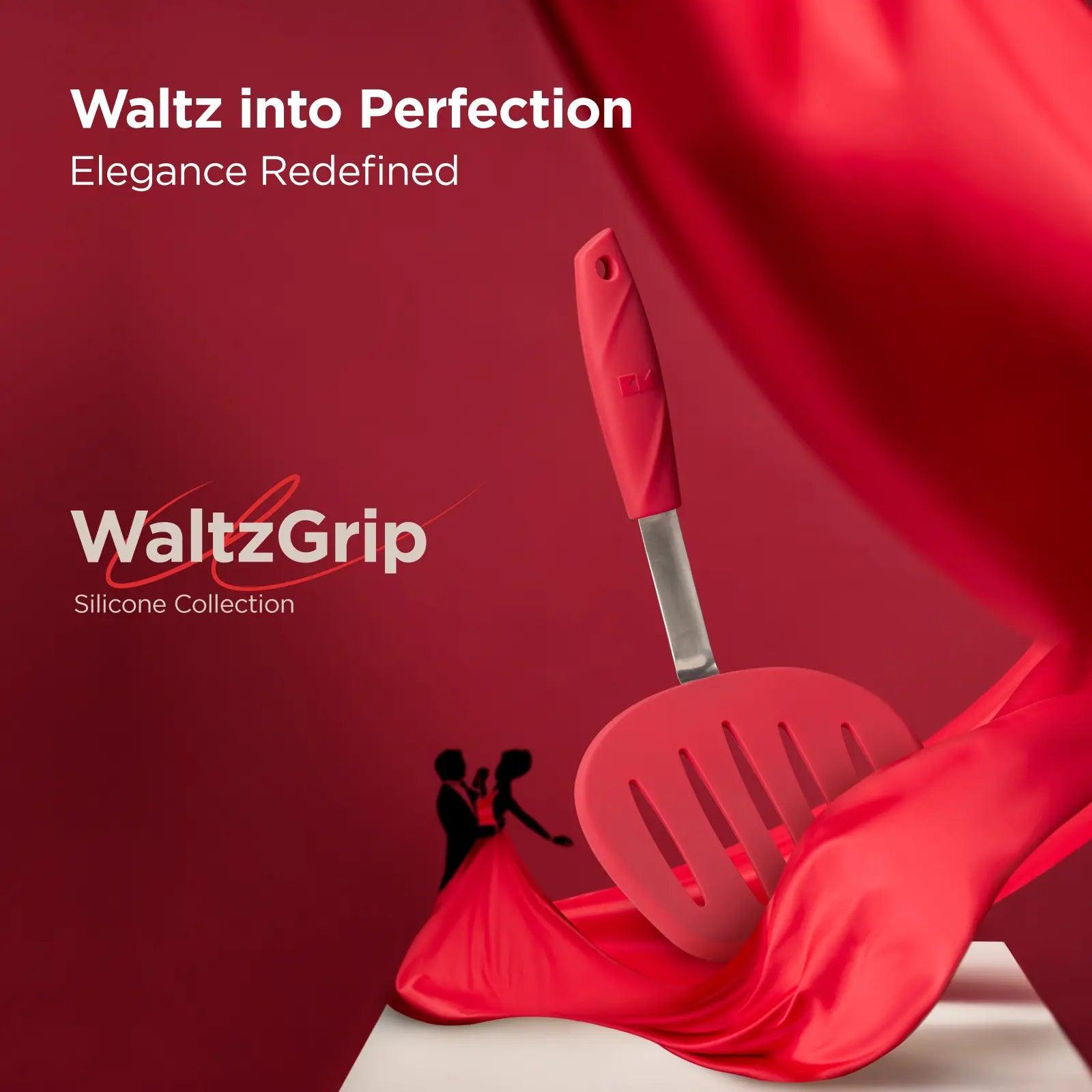 WALTZGRIP Platinum Silicone Pancake Turner - Shopkitchenmama