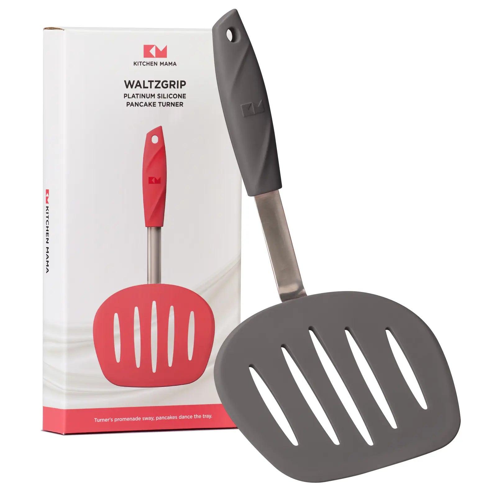 WALTZGRIP Platinum Silicone Pancake Turner - Shopkitchenmama