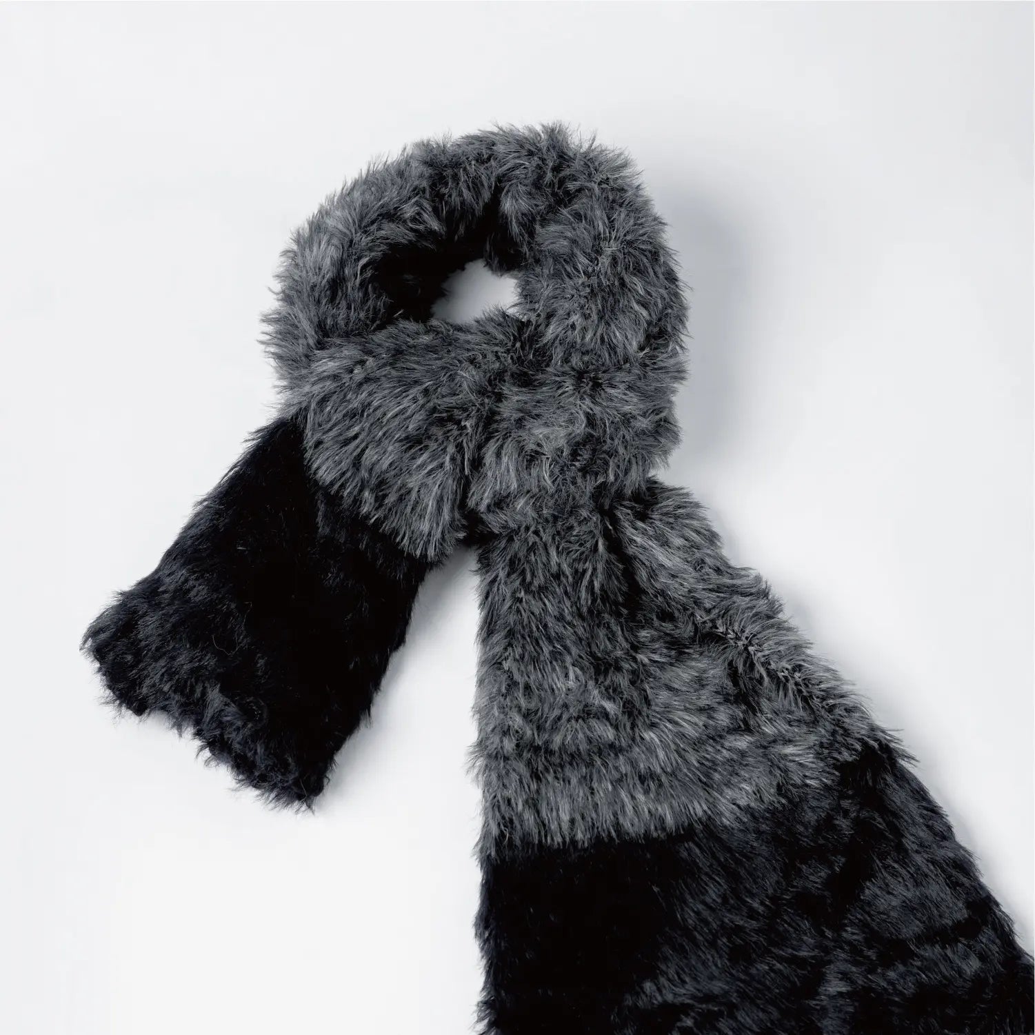KM CHOICE: ONE Scarf- Wear ONE Scarf with Infinite Possibilities, Lightweight, Fur-Free, Shawl Wrap, Knitted Fluffy Scarf, Giving Shawl in Gift Box, Fall Winter Scarf for Women and Men, Infinity Scarf (Dark Grey)