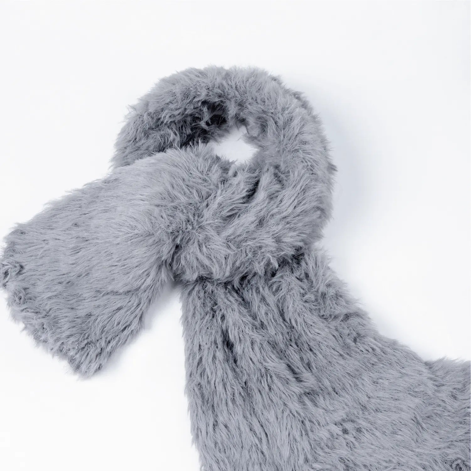 KM CHOICE: ONE Scarf- Wear ONE Scarf with Infinite Possibilities, Lightweight, Fur-Free, Shawl Wrap, Knitted Fluffy Scarf, Giving Shawl in Gift Box, Fall Winter Scarf for Women and Men, Infinity Scarf (Grey)